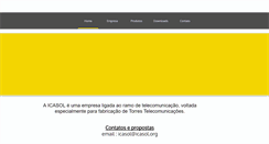 Desktop Screenshot of icasol.org